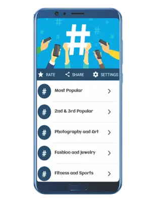 Insta Hashtag android App screenshot 4